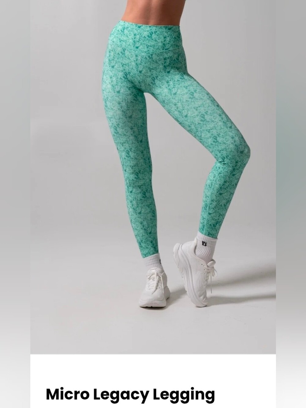 2 Pair New BuffBunny Legacy Leggings Fresh & Essential Print Large - Picture 2 of 16